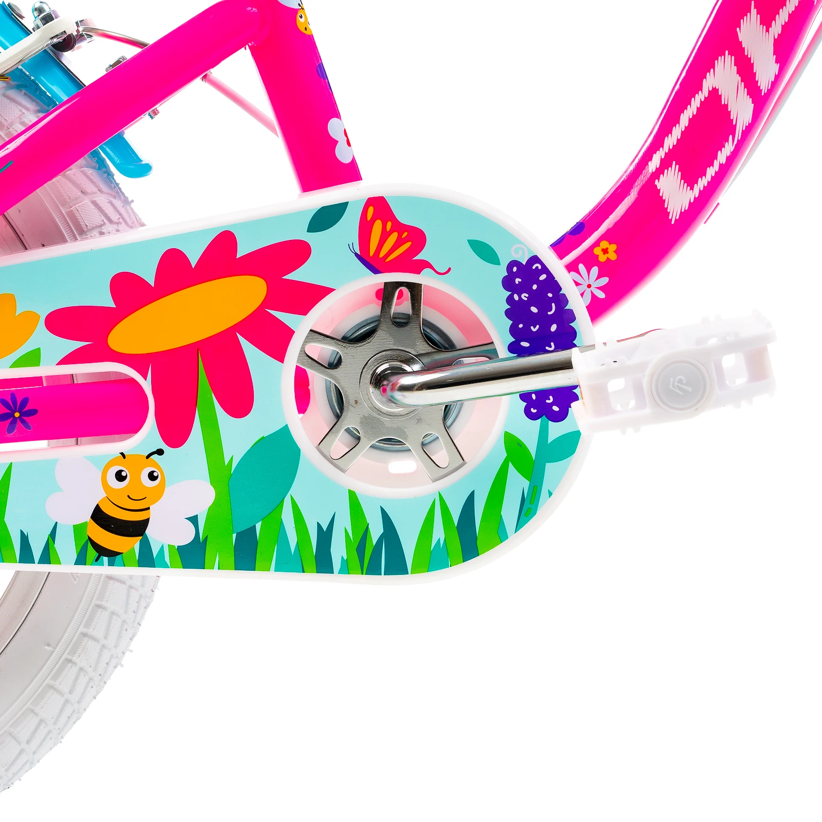 8. Bicicleta Copii DHS Summer - 16 Inch, Roz Reambalat