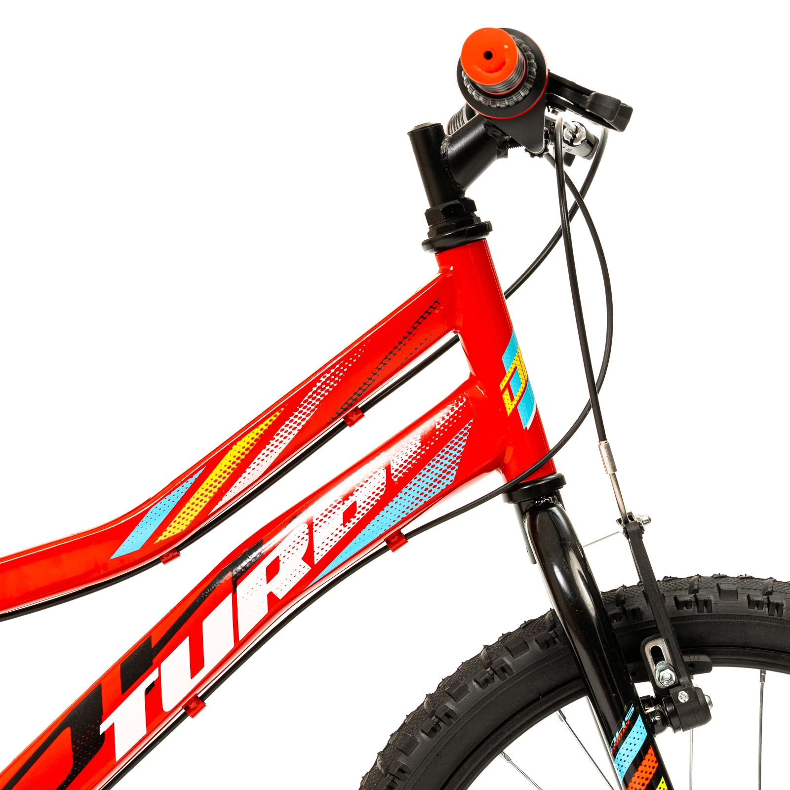 7. Bicicleta Copii DHS Turbo - 20 Inch, Rosu Reambalat