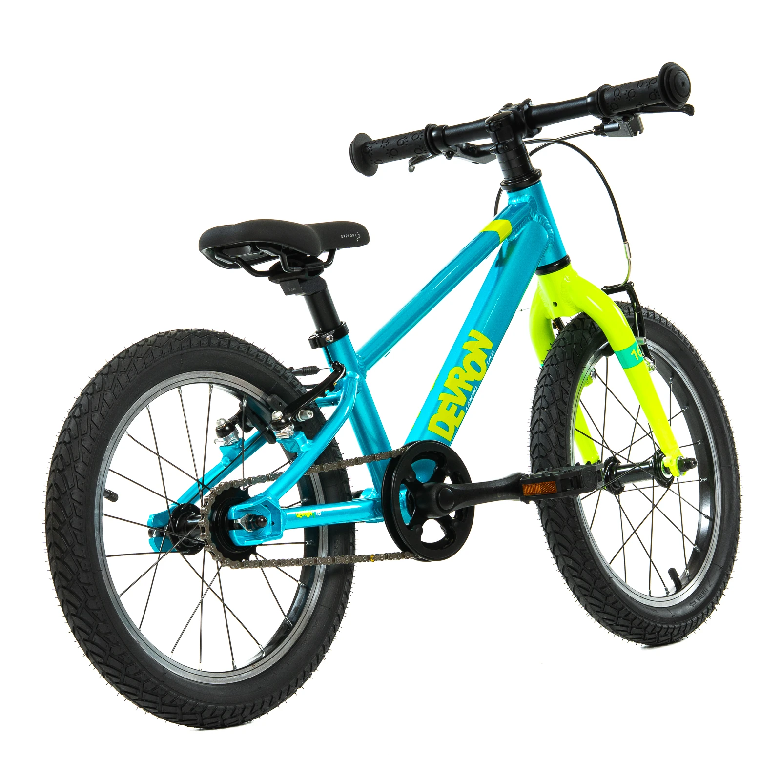 3. Bicicleta Copii Devron Urbio U1.6 Super Light - 16 Inch, Albastru-Verde Reambalat