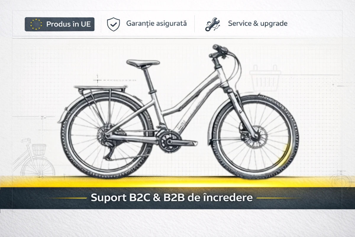 6. Bicicleta Oras DHS Maccina Avenue - 26 inch, Bej Reambalat