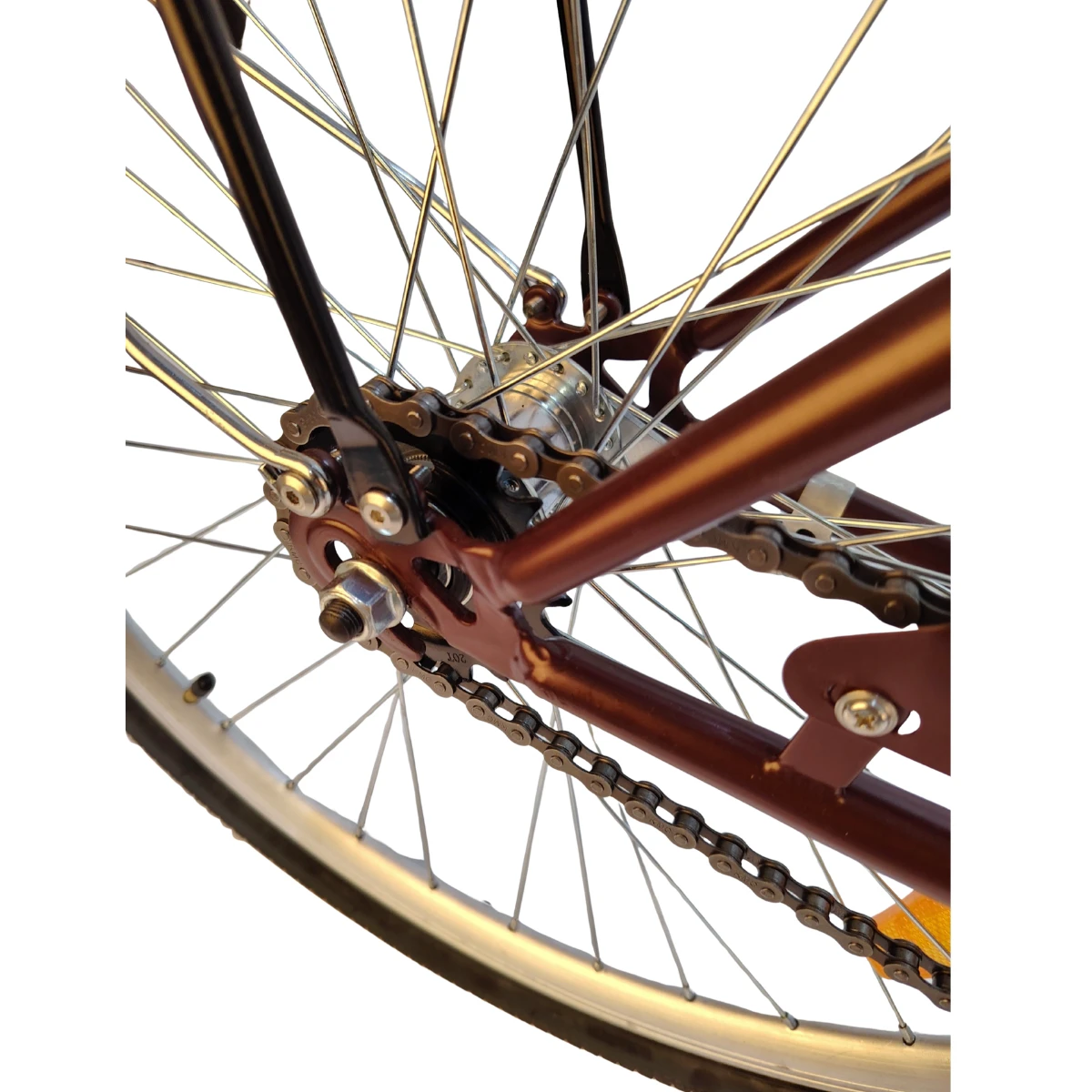 4. Bicicleta Oras DHS Maccina Avenue - 26 inch, Maro Reambalat