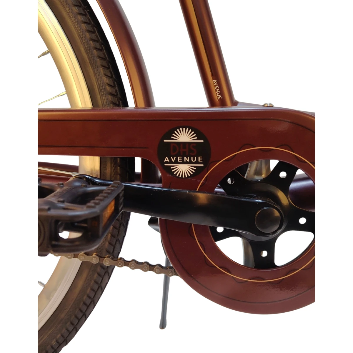 3. Bicicleta Oras DHS Maccina Avenue - 26 inch, Maro Reambalat