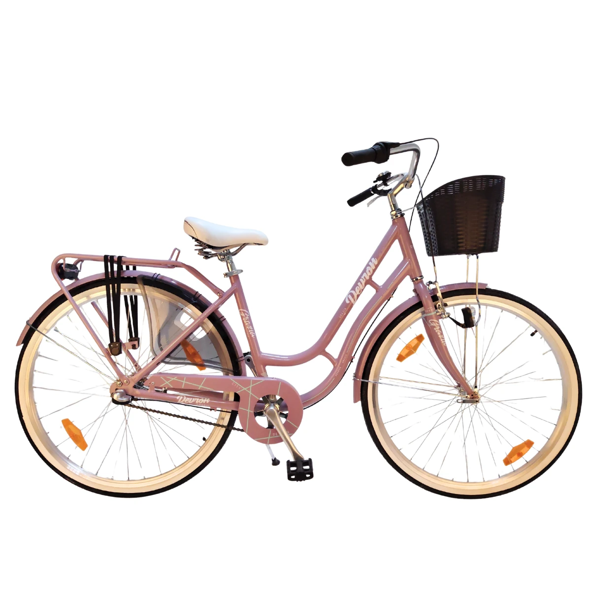 1. Bicicleta Oras Devron Grazia AL N3 - 28 inch, M, Roz Reambalat