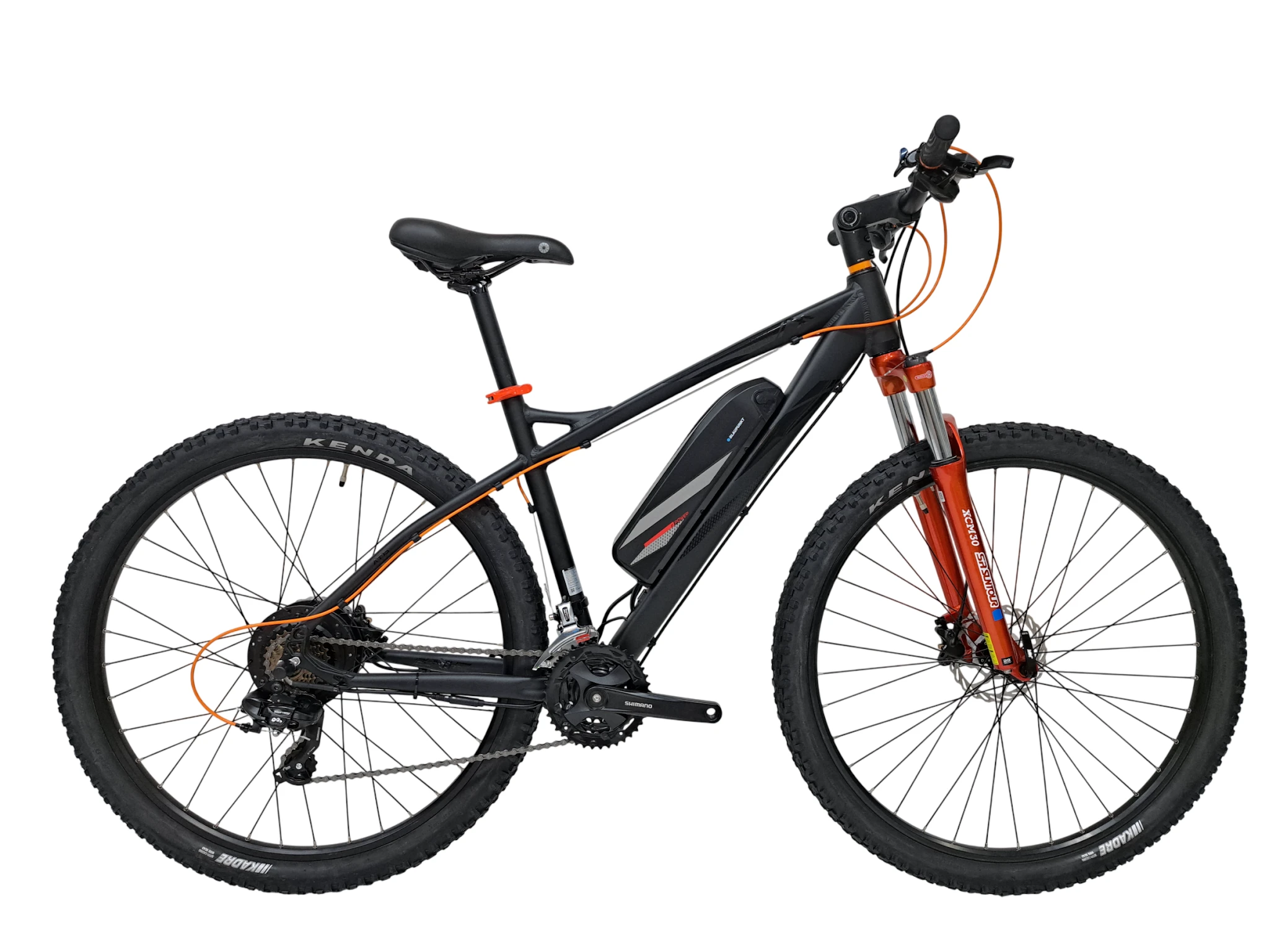 1. Bicicleta electrica MTB Graveler 52432V2 - 29 inch, M, Negru