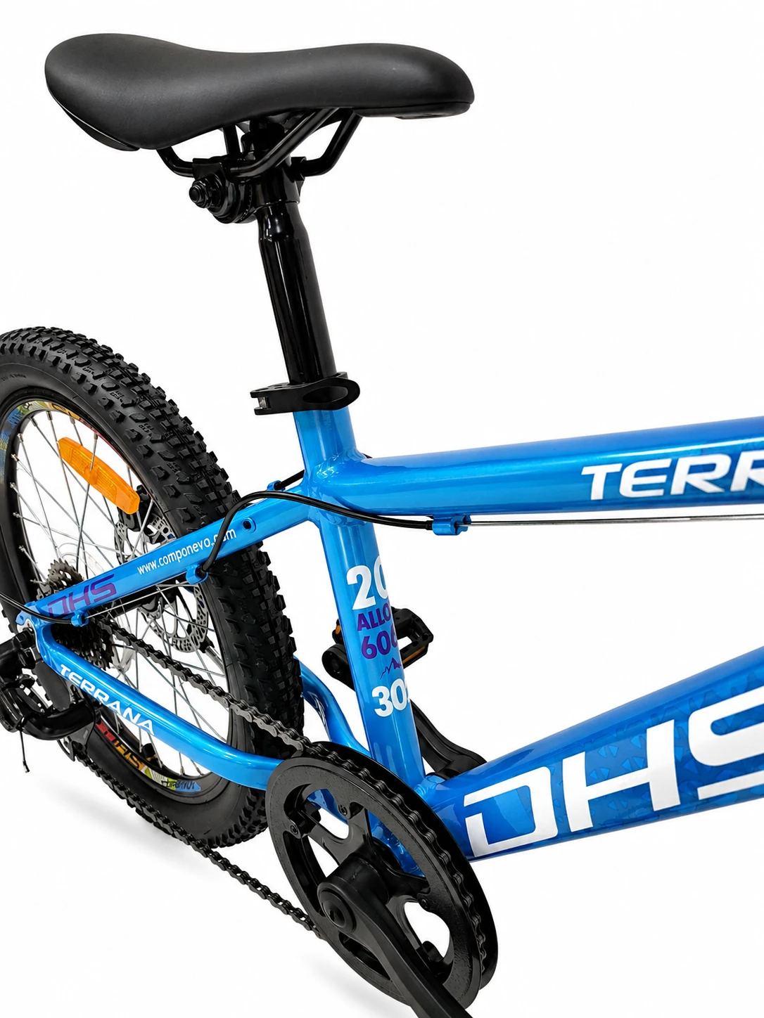 4. Bicicleta Copii Dhs Terrana 2023, model 2026 - 20 Inch, Albastru-Violet