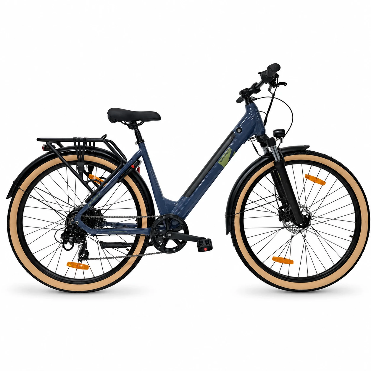 Bicicleta electrica Oras Devron 28200 - 28 inch, M, Gri Inchis - 224450