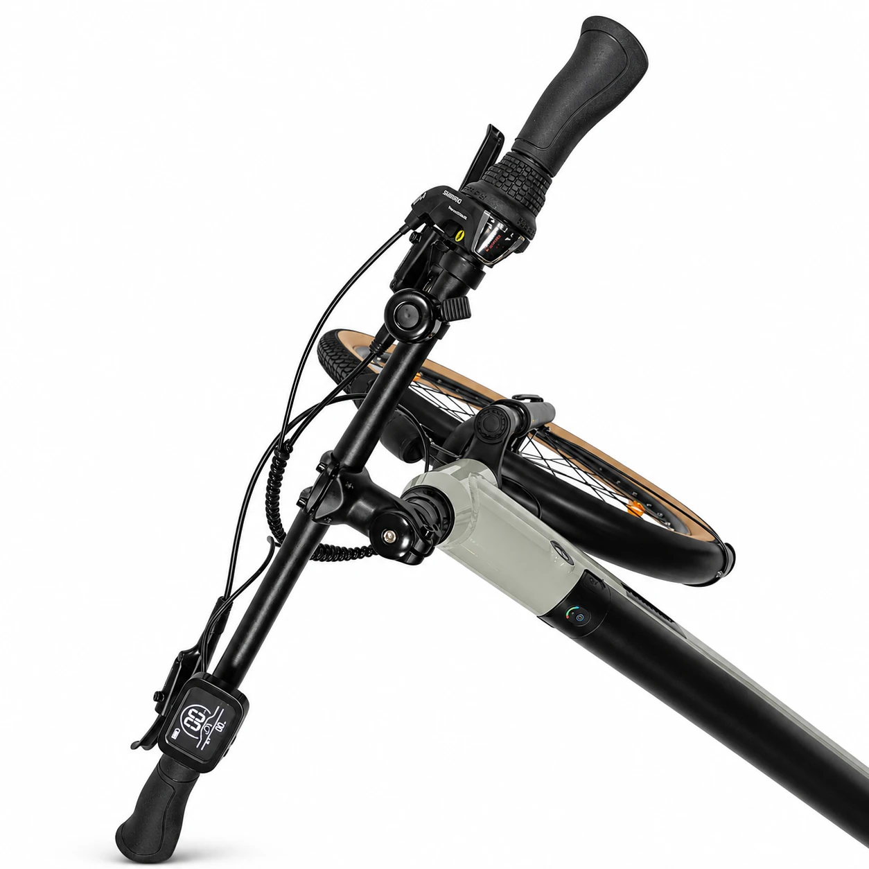 8. Bicicleta electrica Oras Devron 28200 - 28 inch, L, Gri Deschis