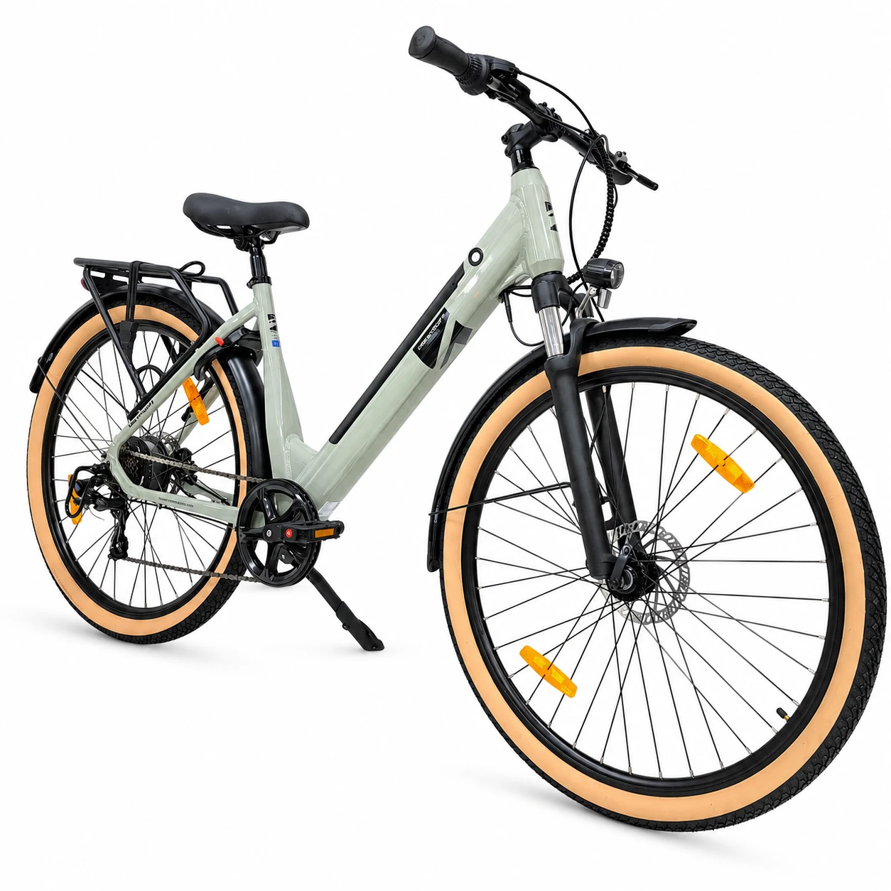 2. Bicicleta electrica Oras Devron 28200 - 28 inch, L, Gri Deschis