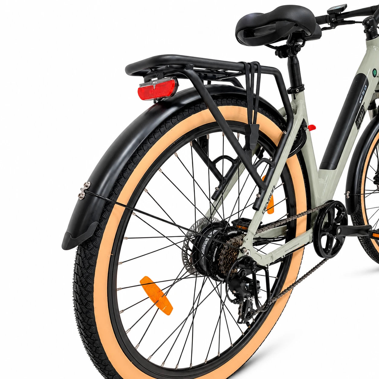 7. Bicicleta electrica Oras Devron 28200 - 28 inch, M, Gri Deschis
