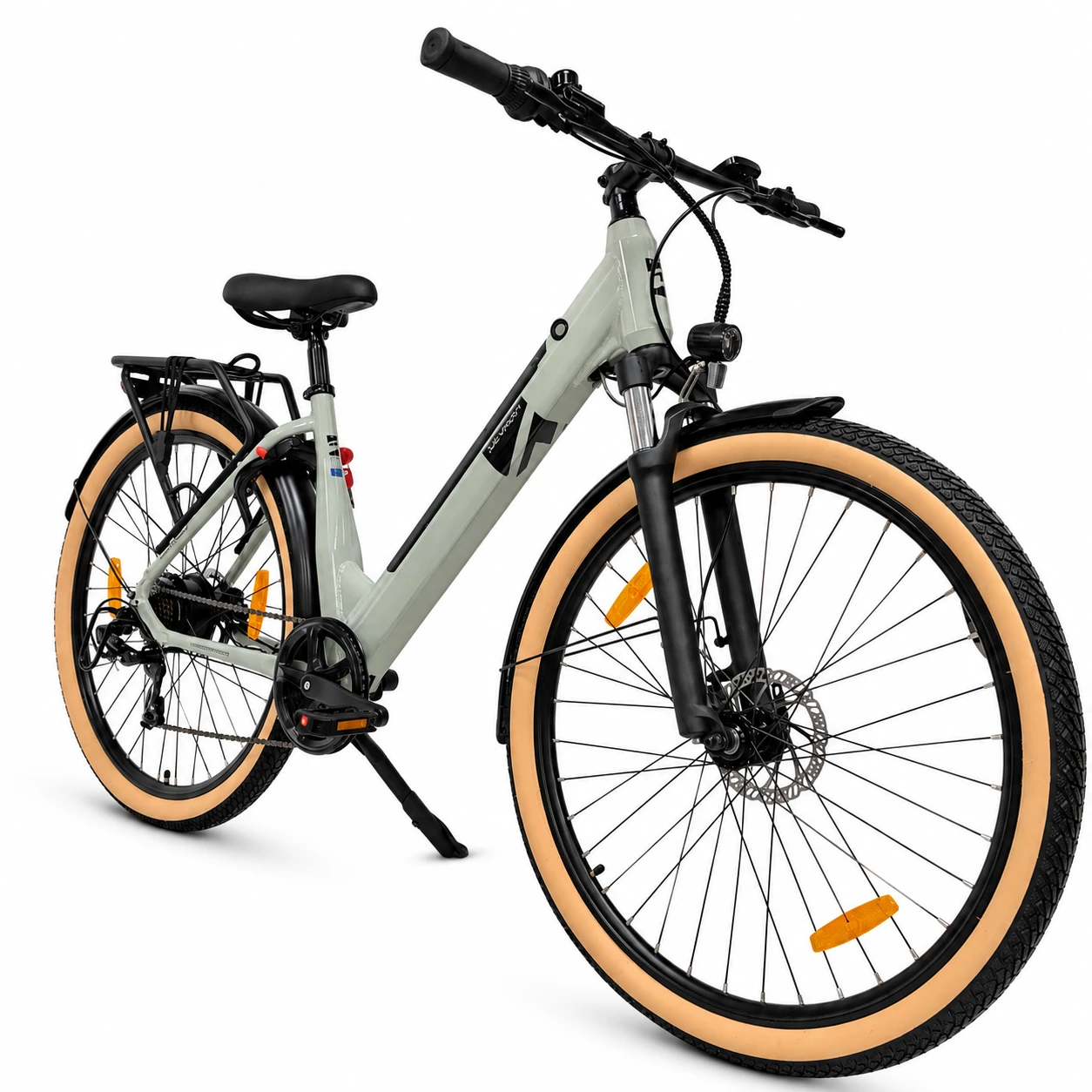 2. Bicicleta electrica Oras Devron 28200 - 28 inch, M, Gri Deschis