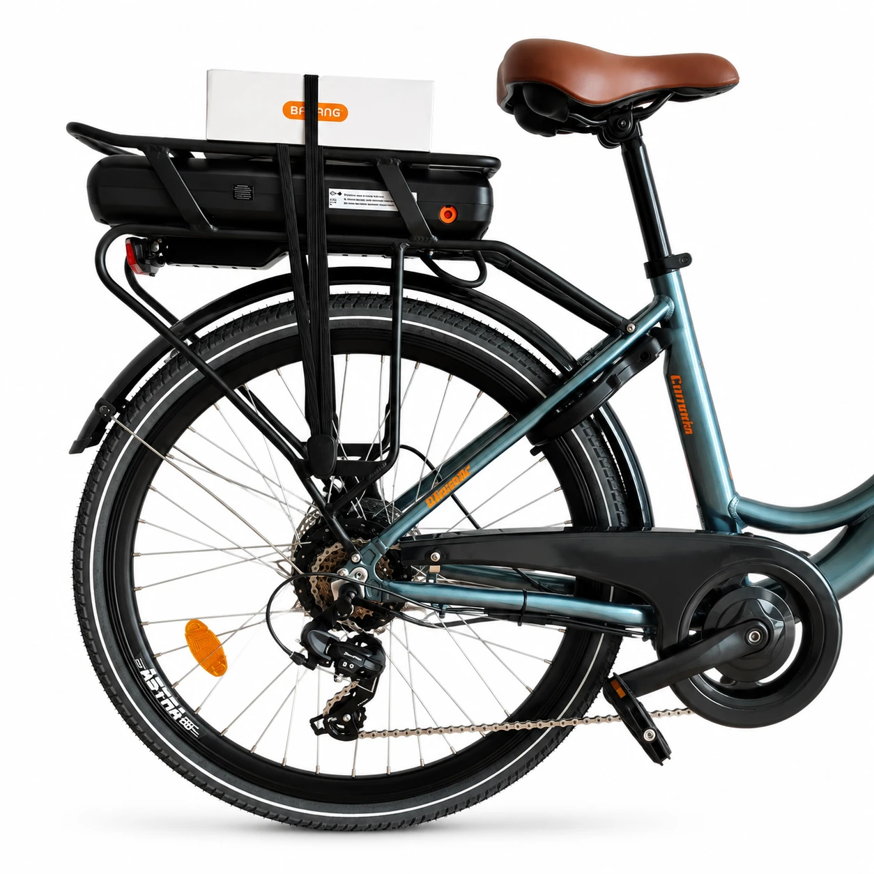 2. Bicicleta electrica Oras Pegas 26124 - 26 inch, S, Gri