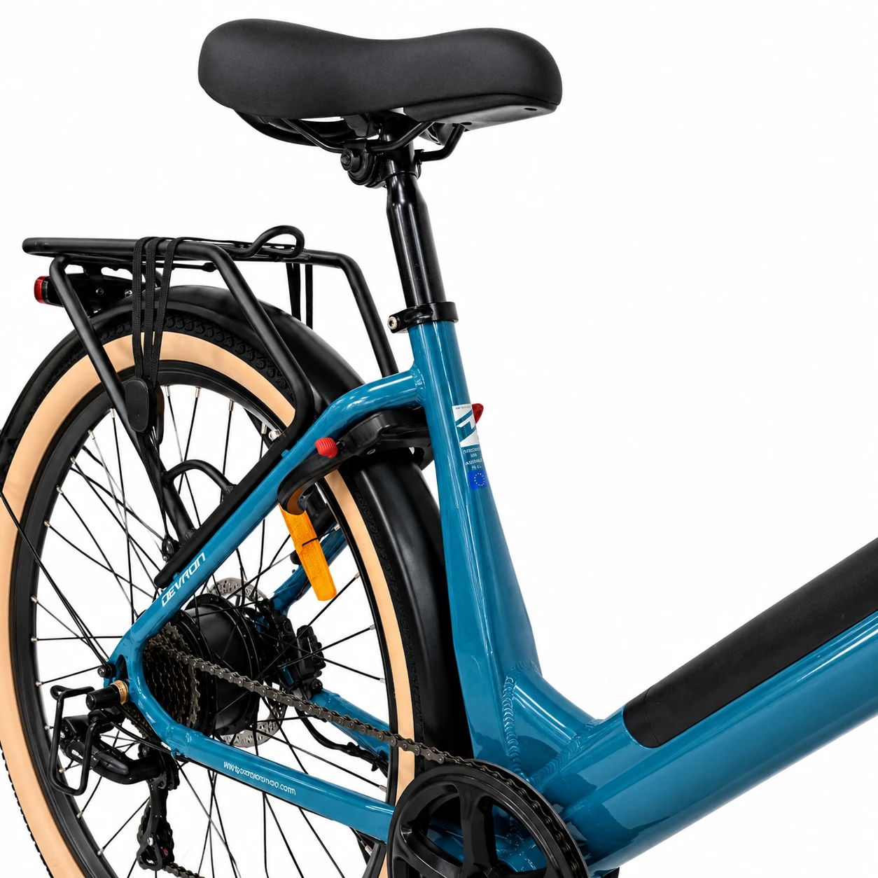 4. Bicicleta electrica Oras Devron 28200 - 28 inch, M, Albastru