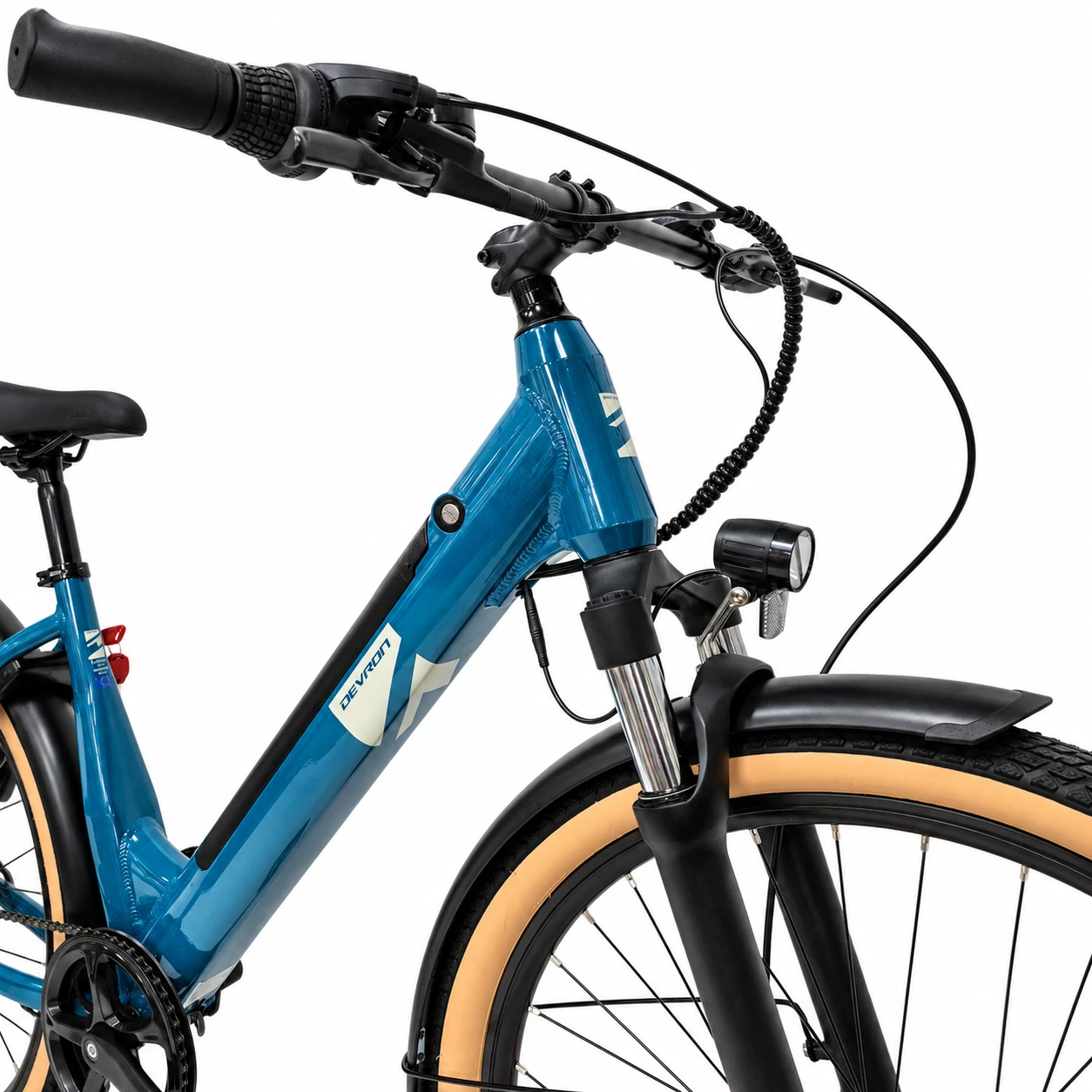 5. Bicicleta electrica Oras Devron 28200 - 28 inch, M, Albastru