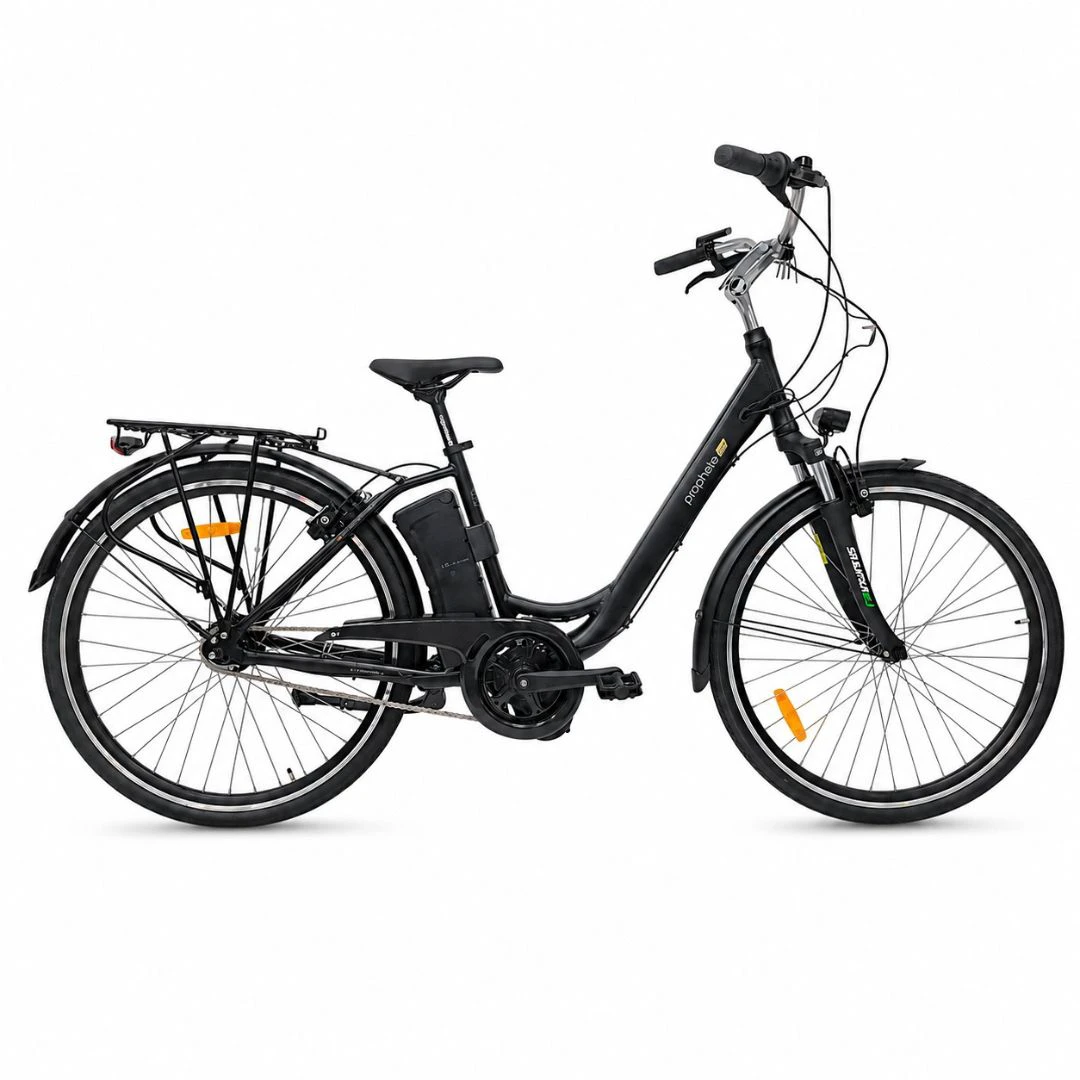 1. Bicicleta electrica Oras Prophete 54805 - 28 inch, M, Negru