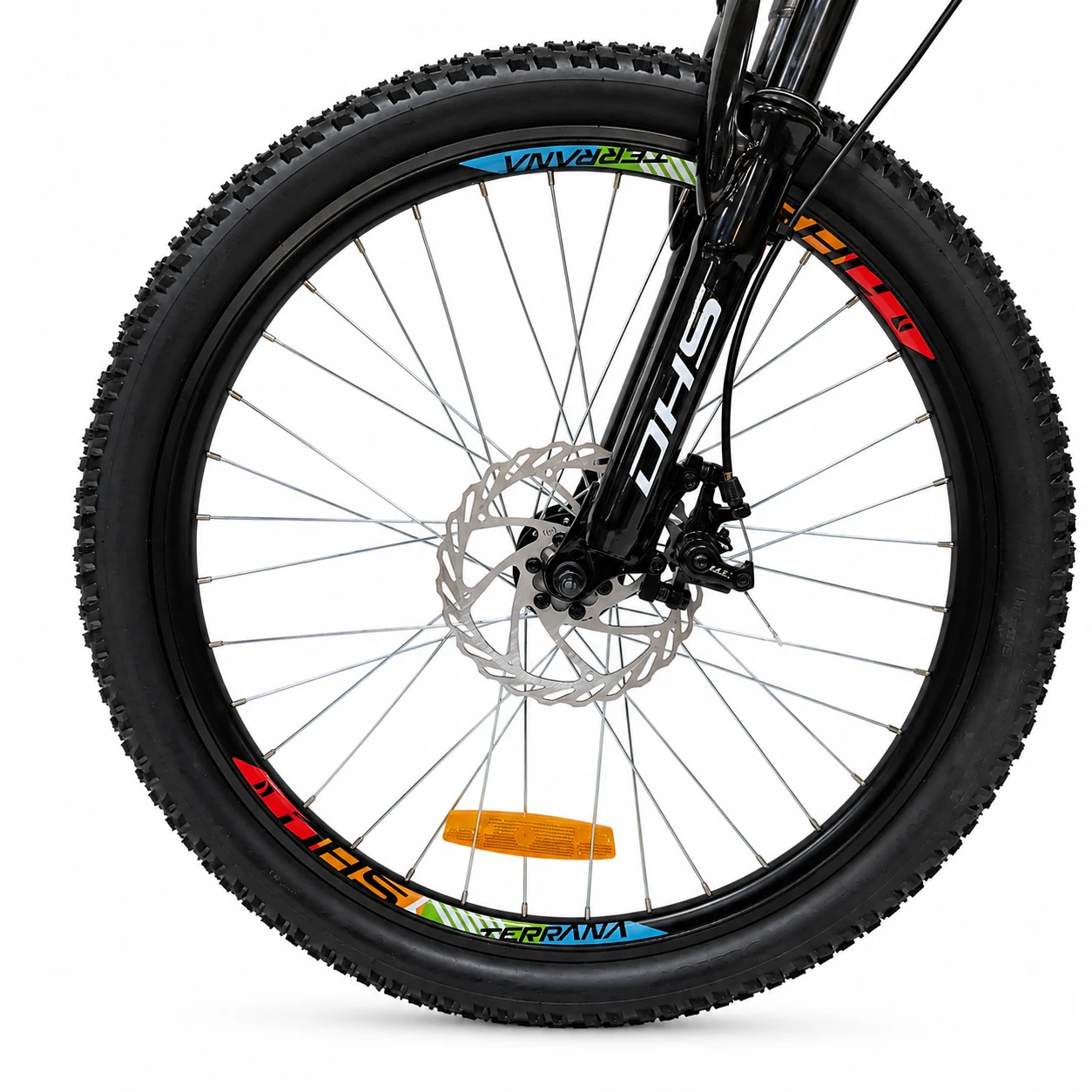 6. Bicicleta Copii Dhs Terrana 2423B, model 2026 - 24 Inch, Violet-Albastru