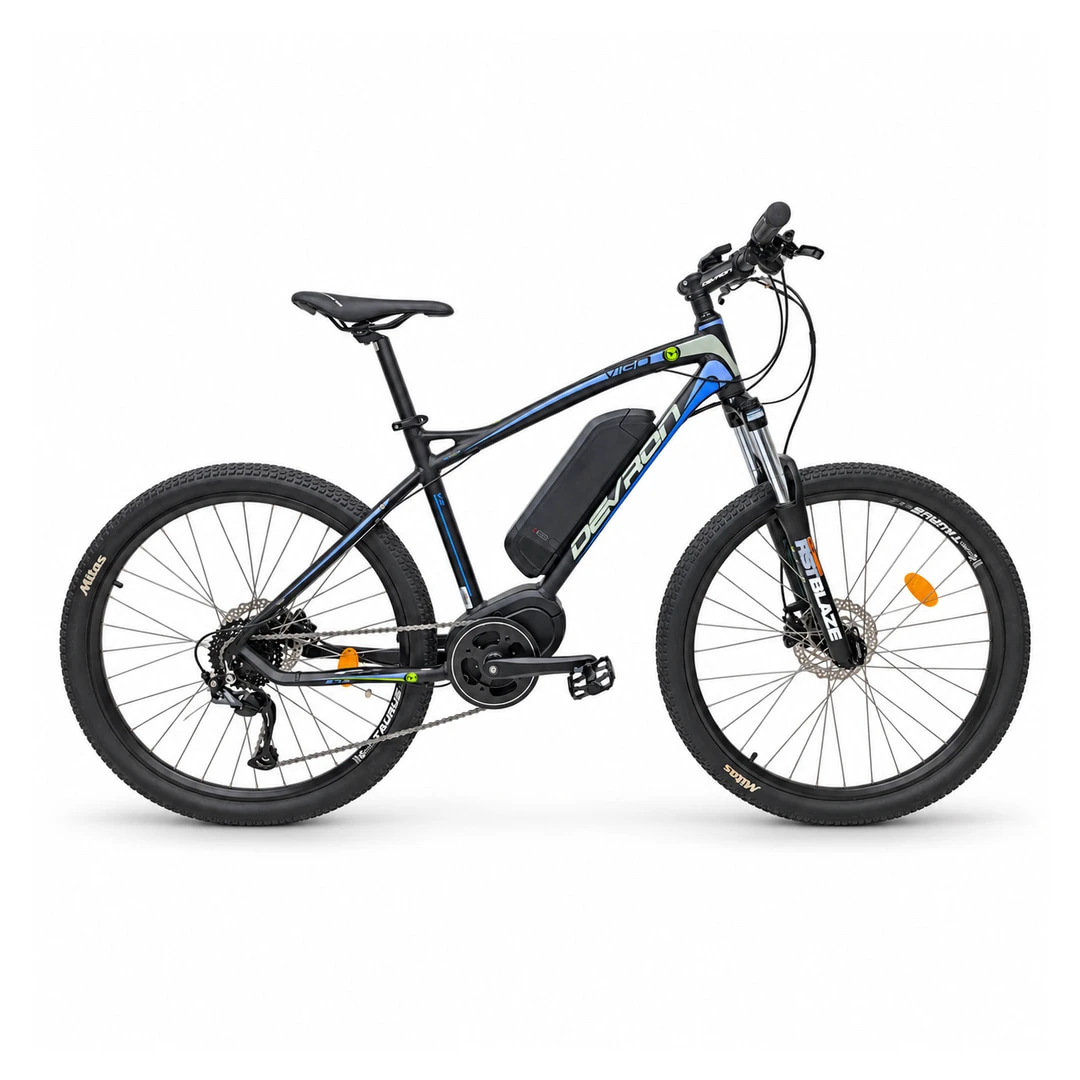 1. Bicicleta Electrica MTB Devron 27225 - 27.5 inch, M, NEGRU