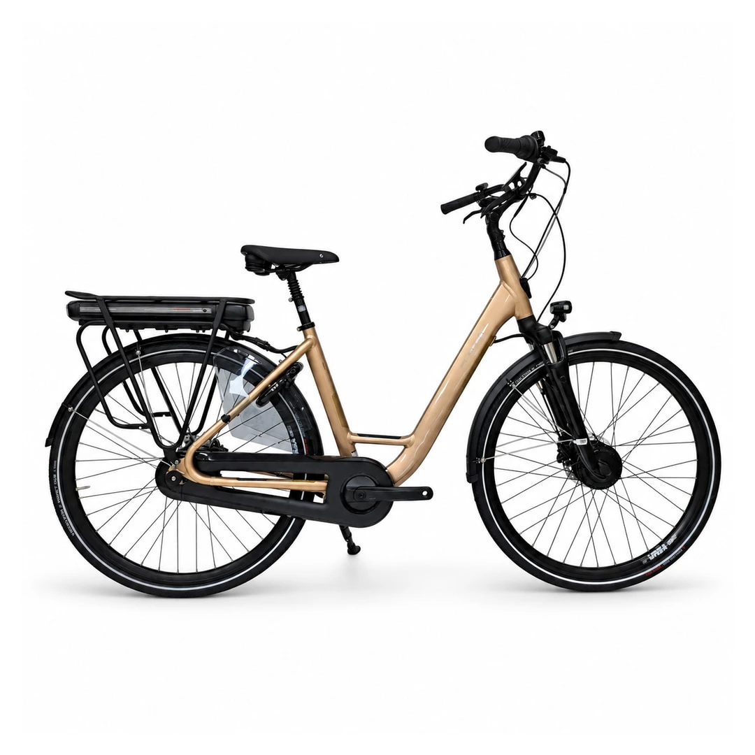 1. Bicicleta Electrica Oras Stella 28806A - 28 inch, L, Auriu