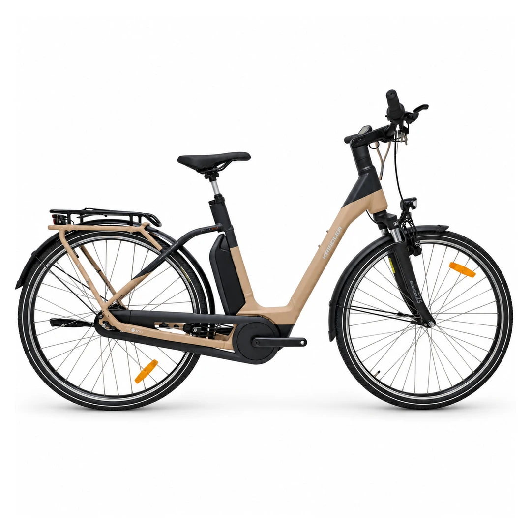 1. Bicicleta Electrica Trekking Kreidler 2572 - 28 inch, M, Crem