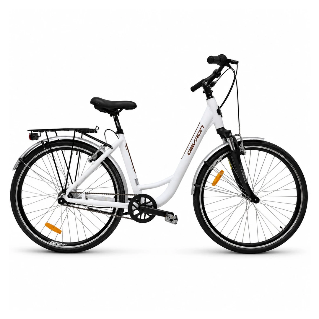 1. BICICLETA Oras Devron 28096 - 28 inch, M, ALB