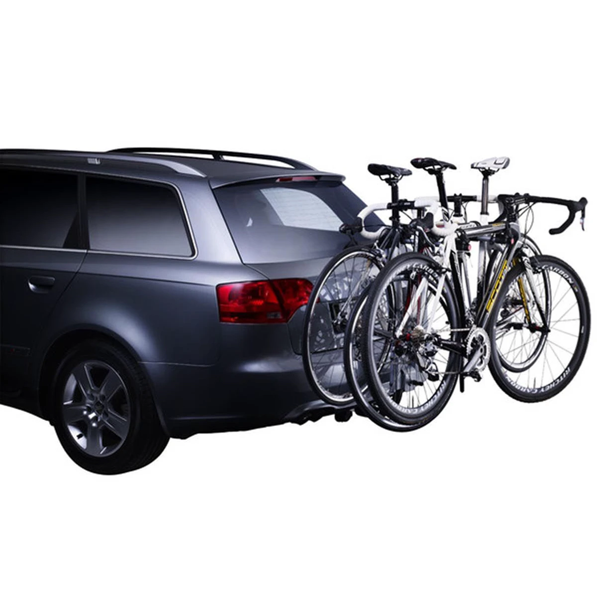 2. Suport pentru 3 biciclete, Thule HangOn 974, cu prindere pe carligul de remorcare