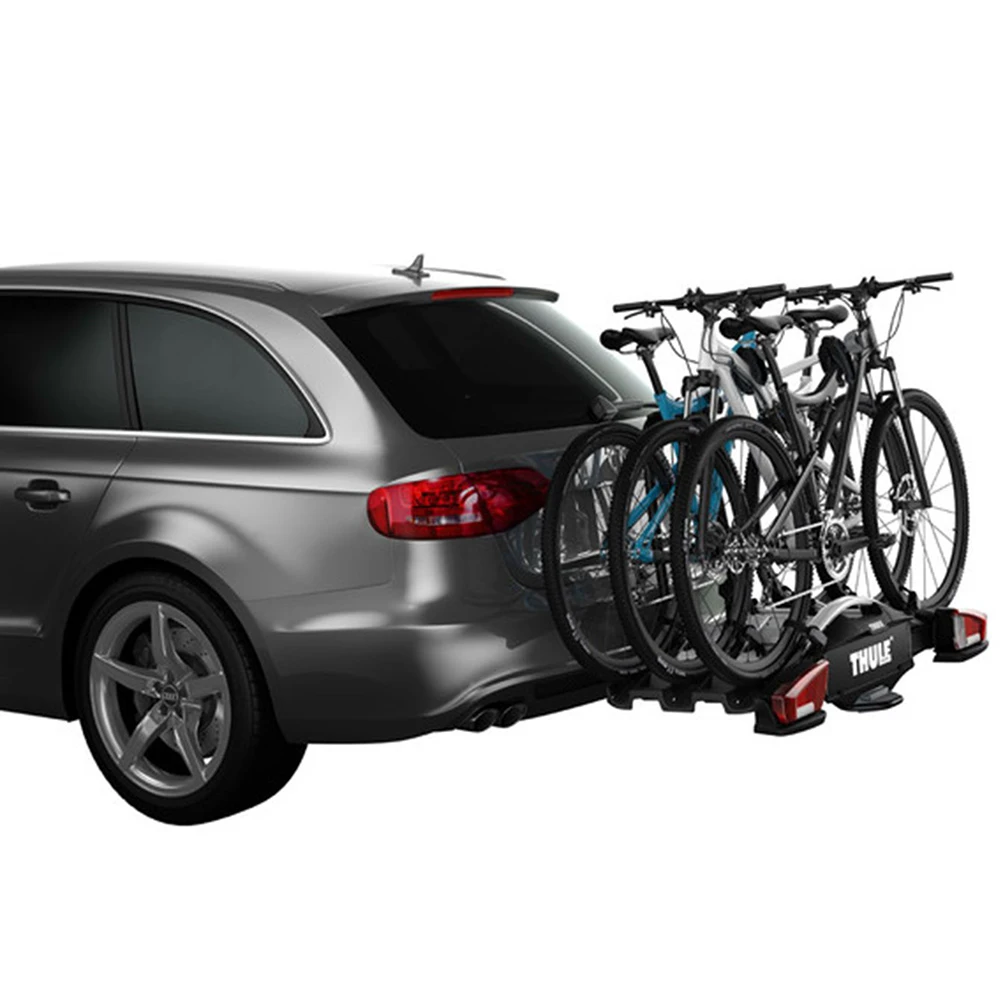 5. Suport pentru 3 biciclete, Thule VeloCompact 926, cu prindere pe carligul de remorcare
