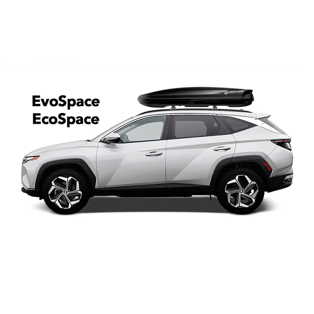 3. Cutie portbagaj Aleo EcoSpace HX, Black Matte