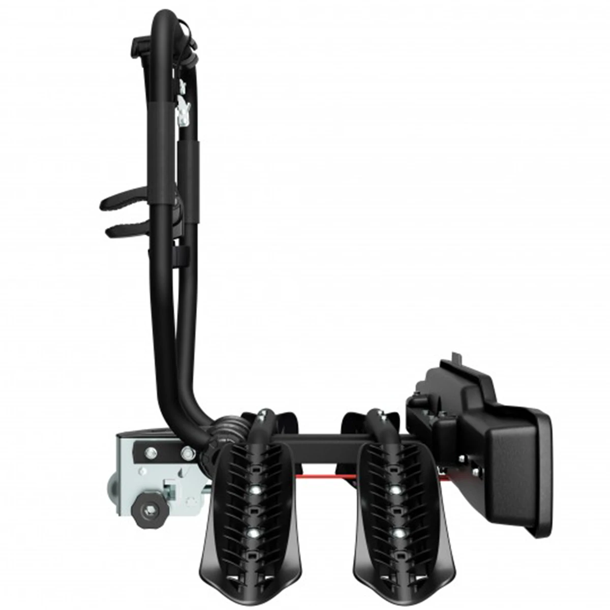 3. Suport pentru 2 biciclete, Peruzzo Siena 668N, cu prindere pe carligul de remorcare, Negru
