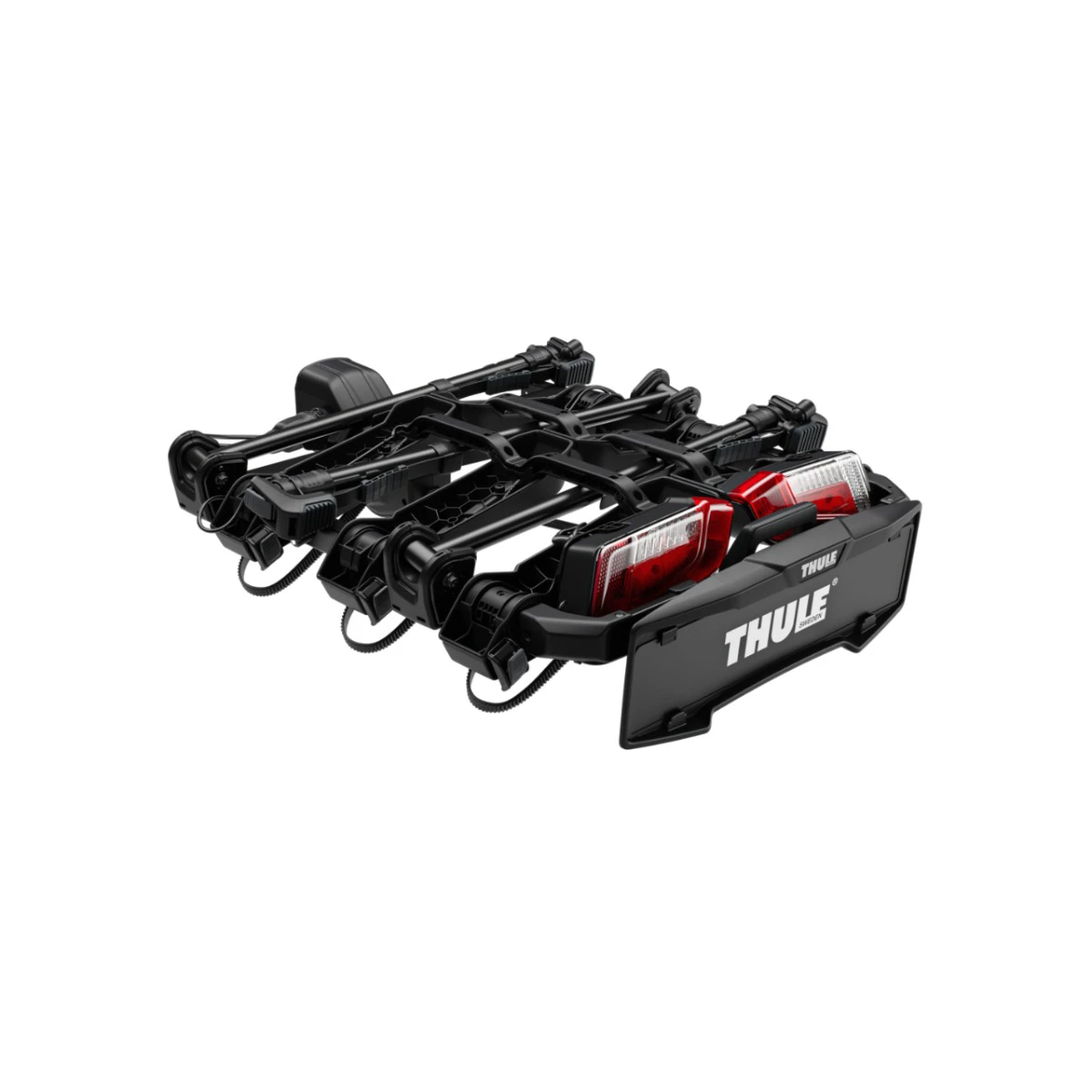 4. Suport pentru 3 biciclete, Thule OutPace, cu prindere pe carligul de remorcare