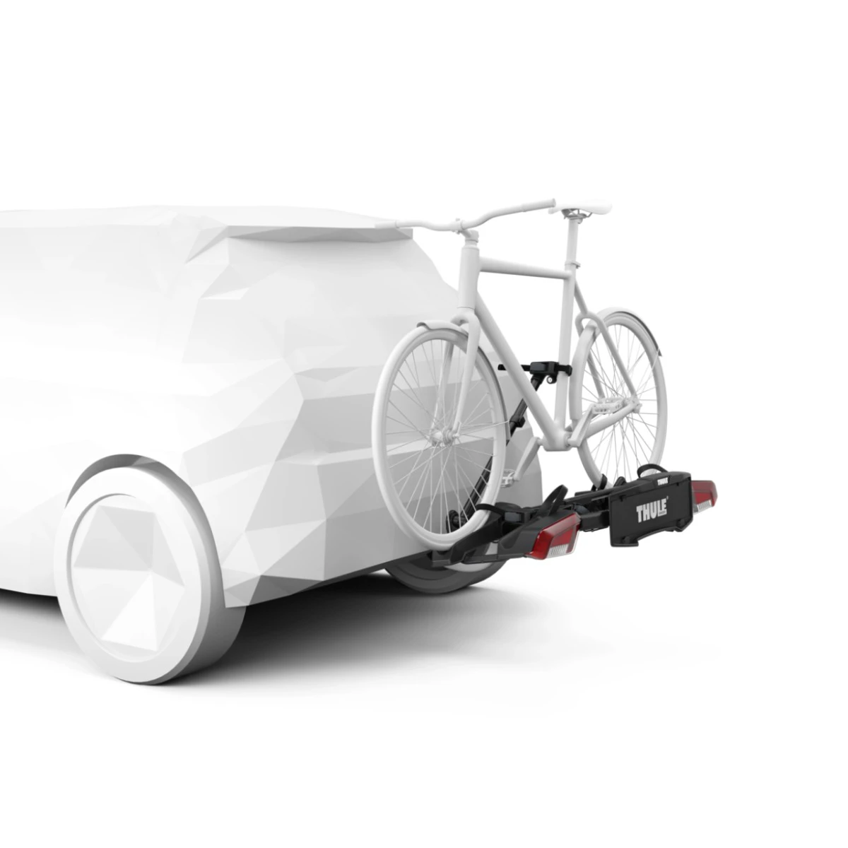 5. Suport pentru 2 biciclete, Thule VeloLite, cu prindere pe carligul de remorcare