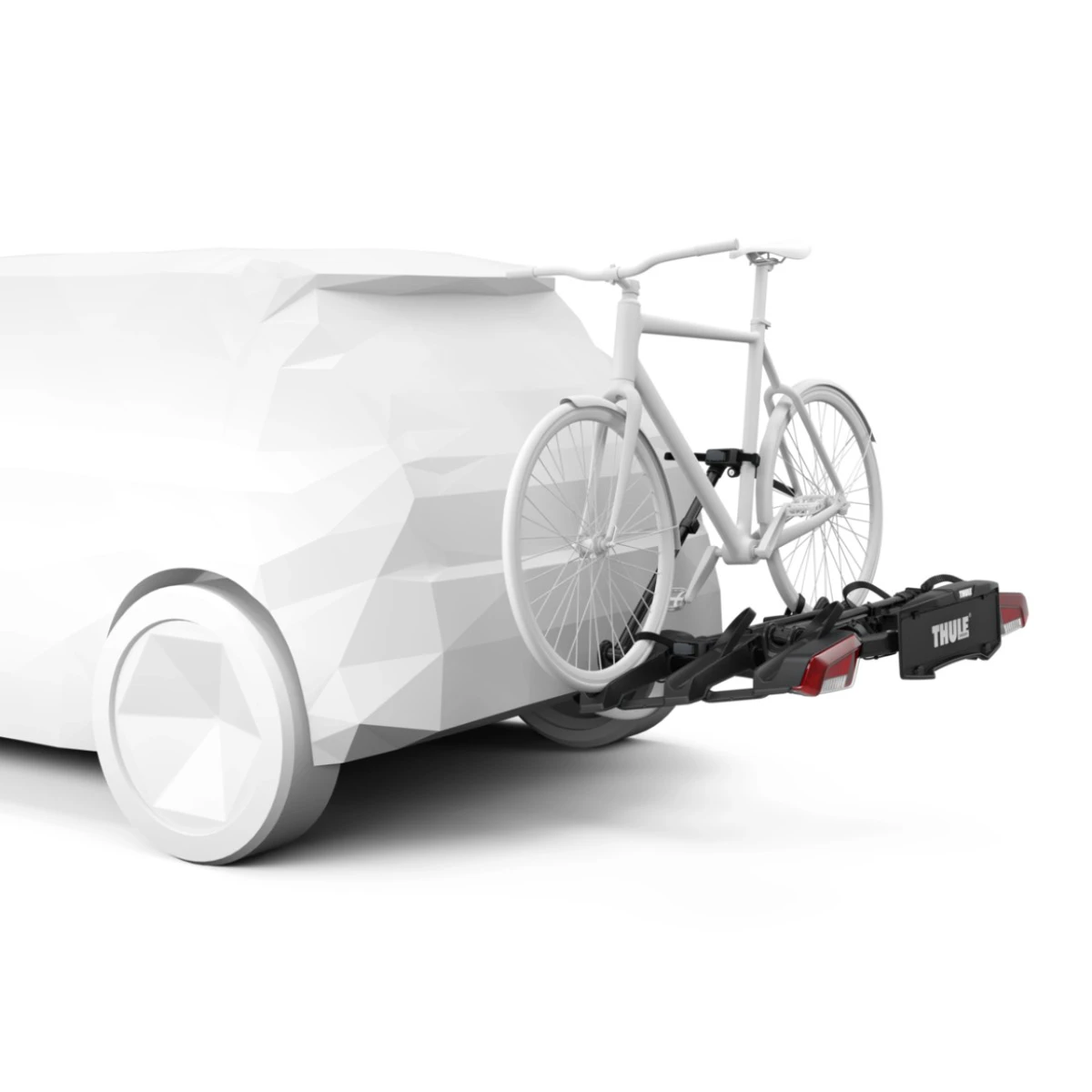 5. Suport pentru 3 biciclete, Thule VeloLite, cu prindere pe carligul de remorcare