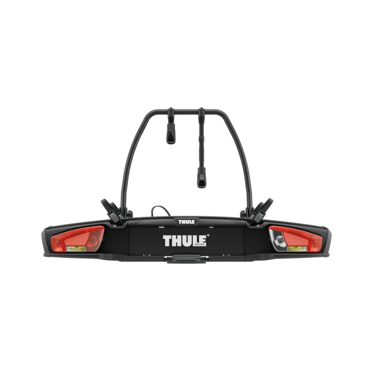 2. Suport pentru 2 biciclete, Thule VeloSpace 3, cu prindere pe carligul de remorcare
