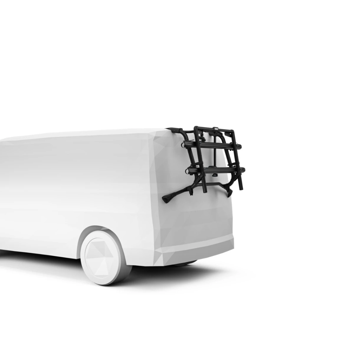 5. Suport biciclete Thule WanderWay 2 cu prindere pe haion dedicat pentru Volkswagen T6, Negru
