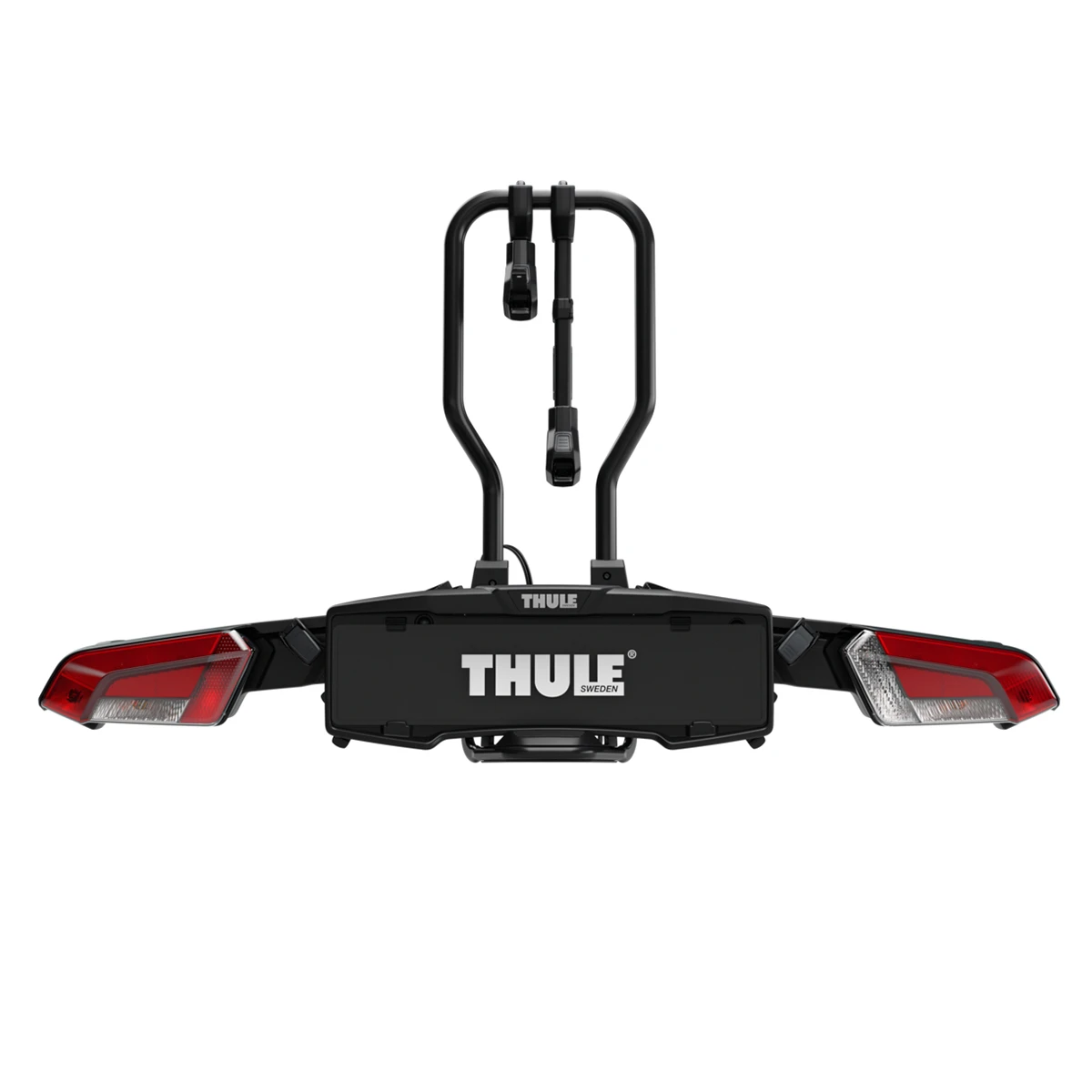 2. Suport pentru 2 biciclete, Thule EasyFold 3, cu prindere pe carligul de remorcare