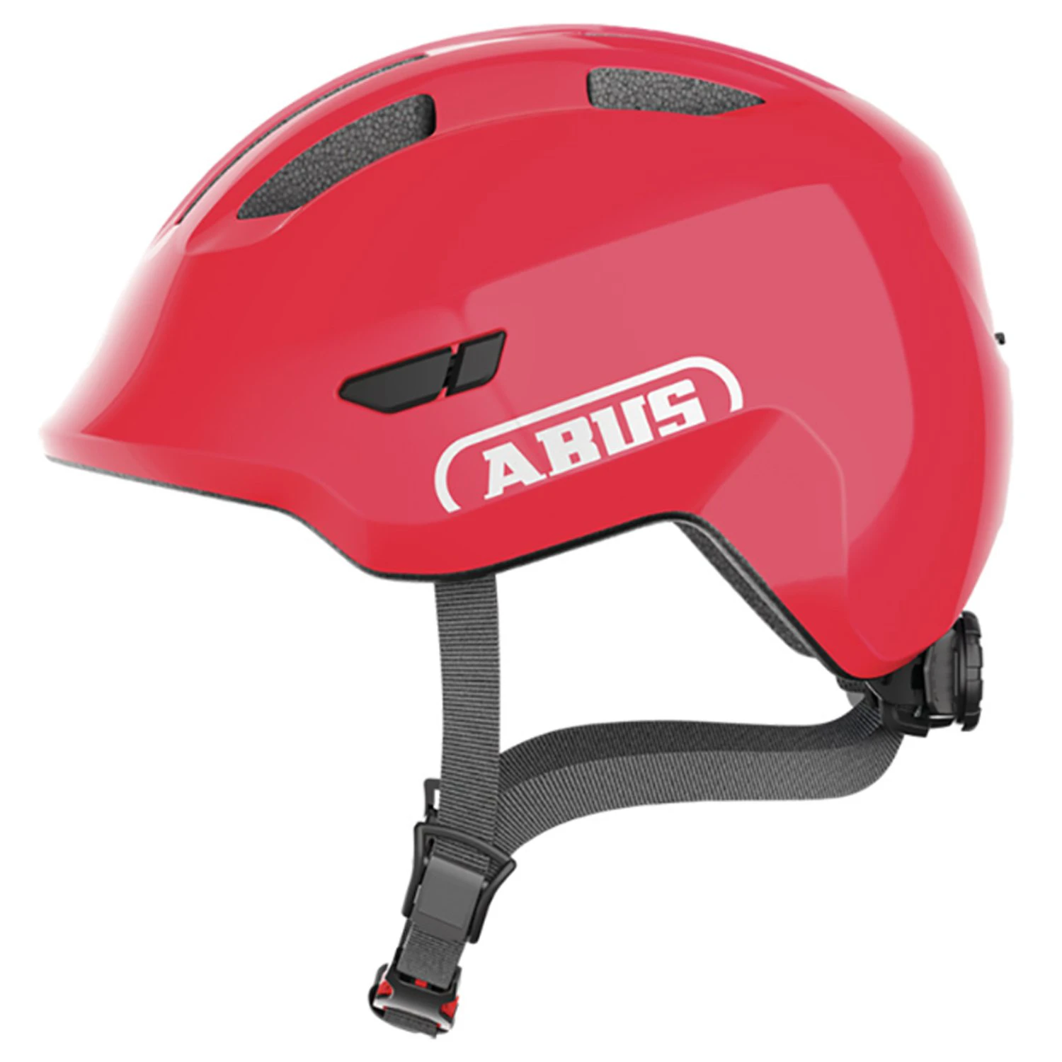 1. Casca Bicicleta Copii Abus Smiley 3.0 Rosu M
