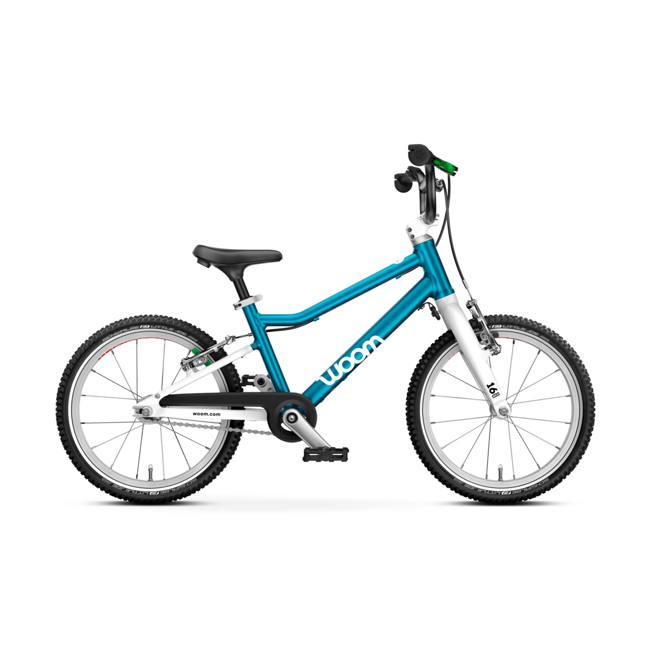 1. Bicicleta Copii Woom GO 3 16 Metallic Albastru