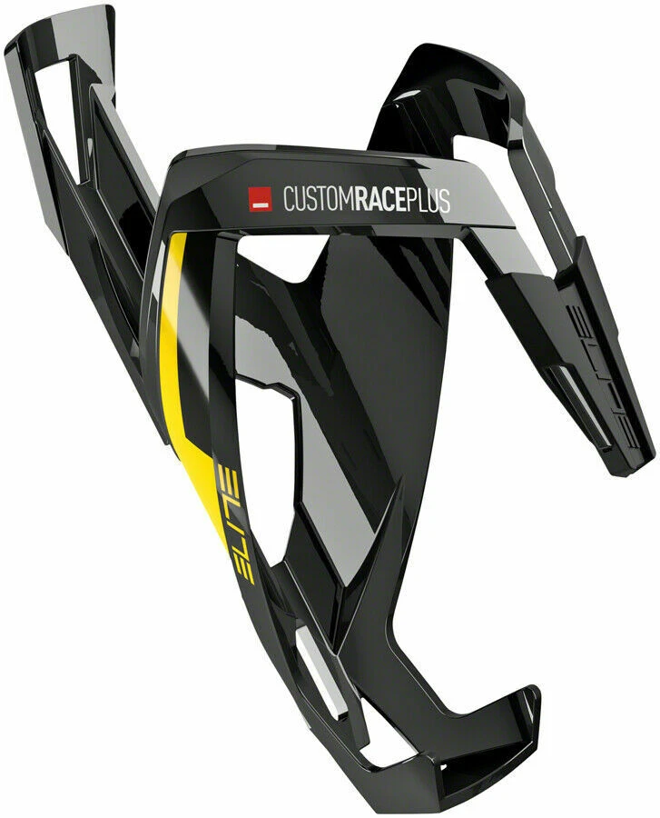 1. Suport Bidon Bicicleta Elite Custom Race Plus 3.0 Galben