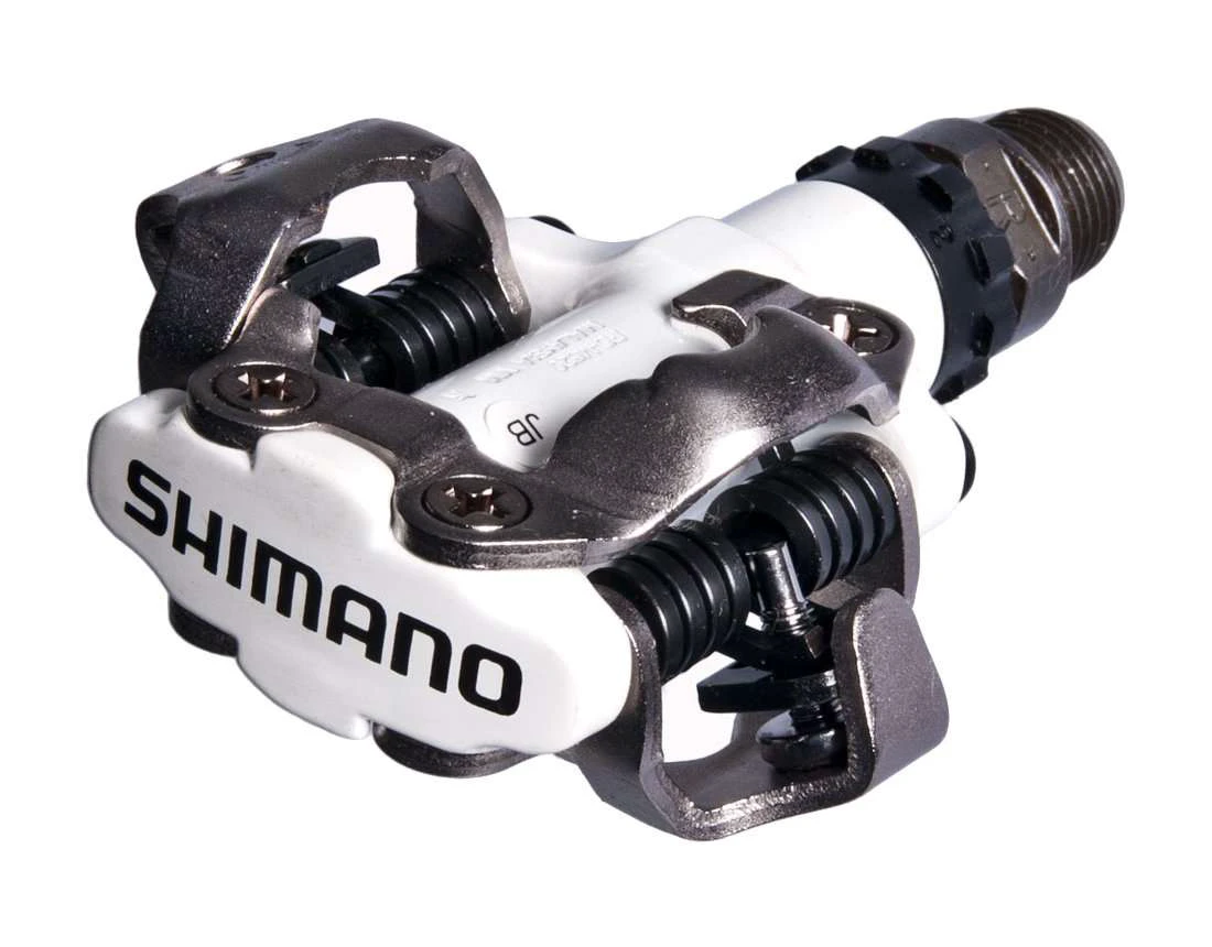 1. Pedale Clipless Shimano PD-M520 Alb