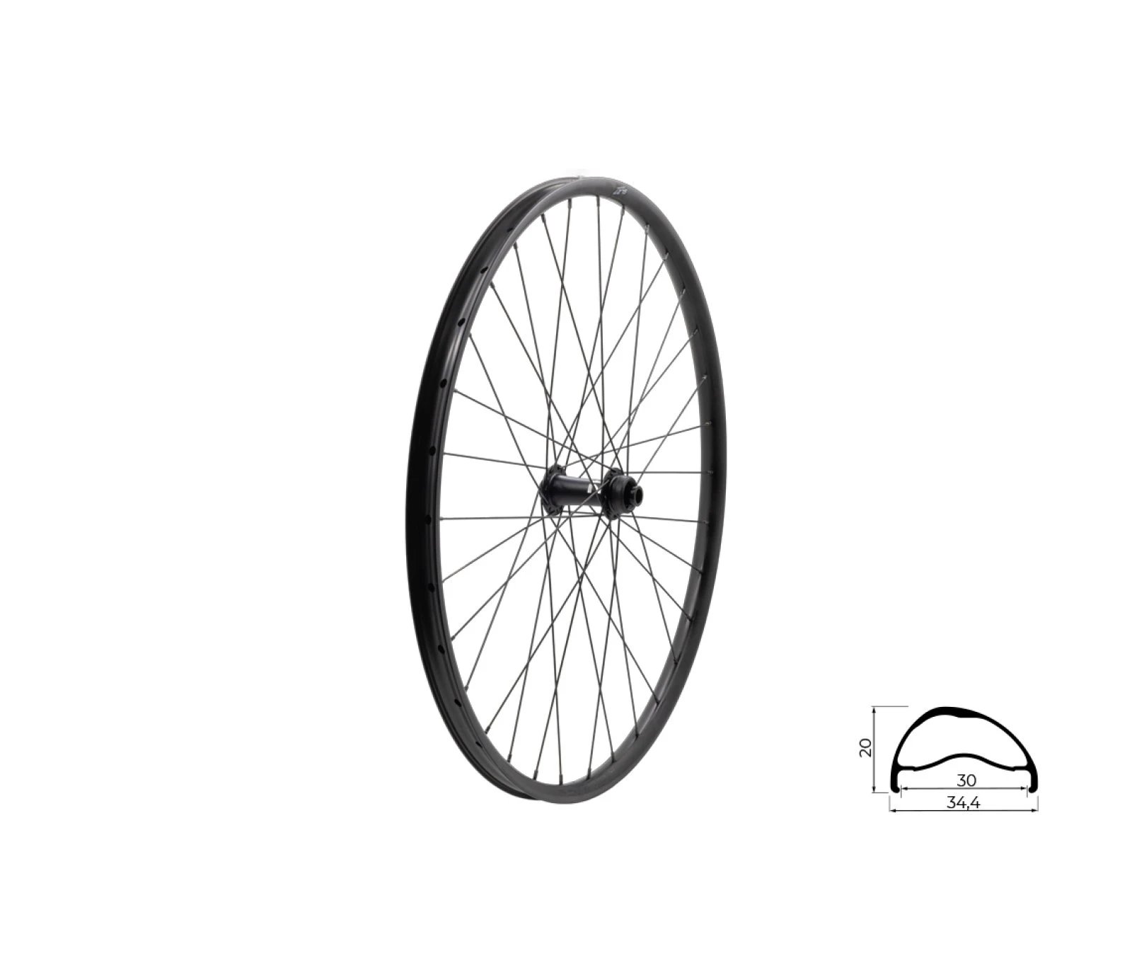1. Roata Bicicleta Fata KLS Segador 30 SL DSC F 28-29 Negru