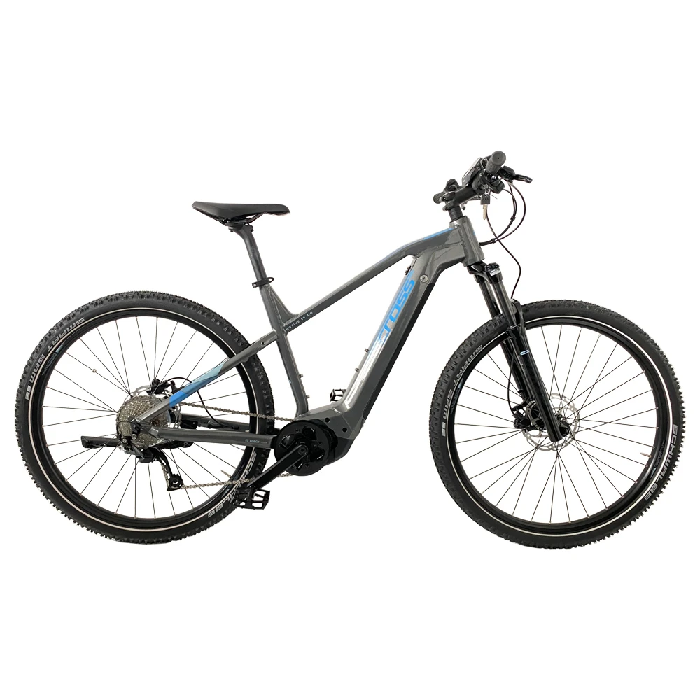 1. Bicicleta Electrica Hardtail Cross Motive SR 3, 29 - 530mm, gri-albastru