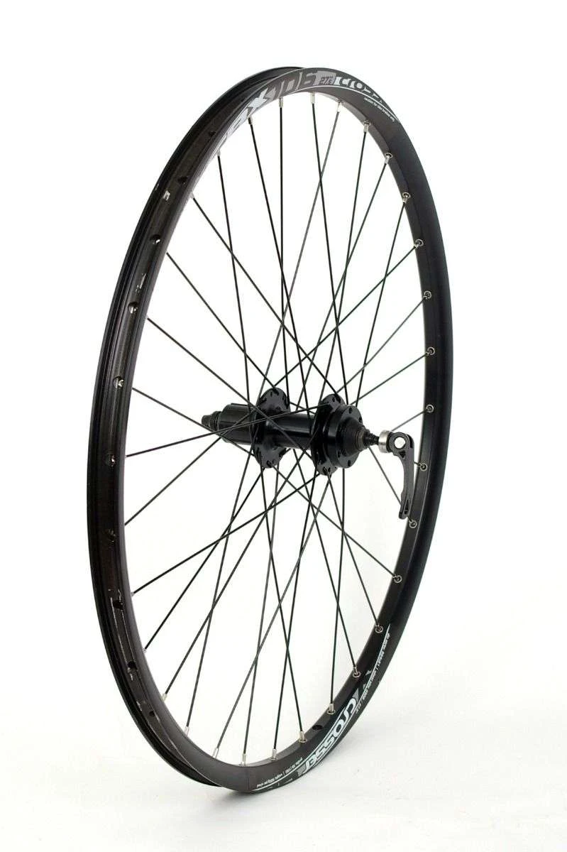 1. Roata Spate Crosser X6 32H 28 Caseta QR Frana disc (6 suruburi) cu Butuc Promax D602ER-6S Capsata