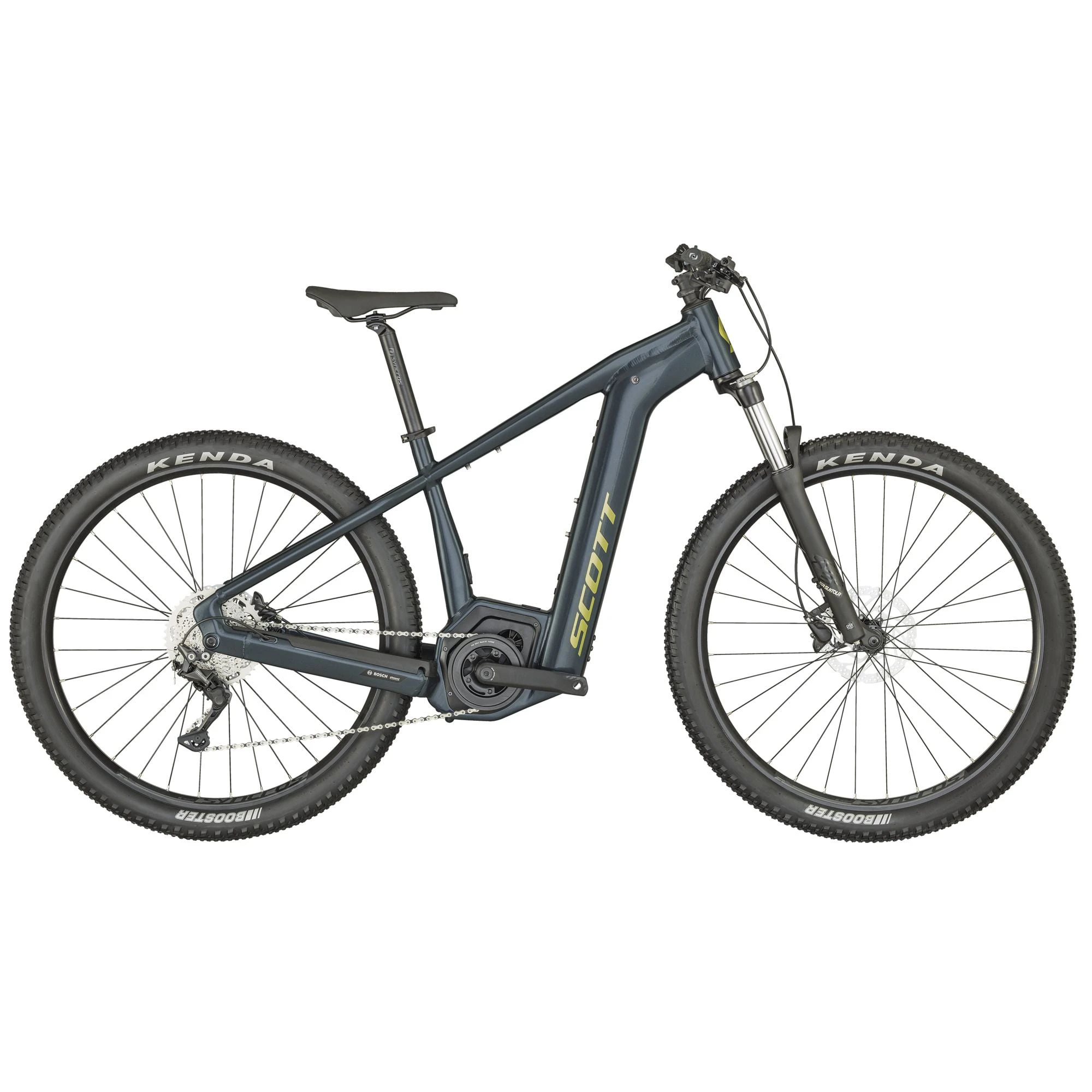 1. Bicicleta Electrica Hardtail Scott Aspect eRIDE 930 Petrol-Albastru L