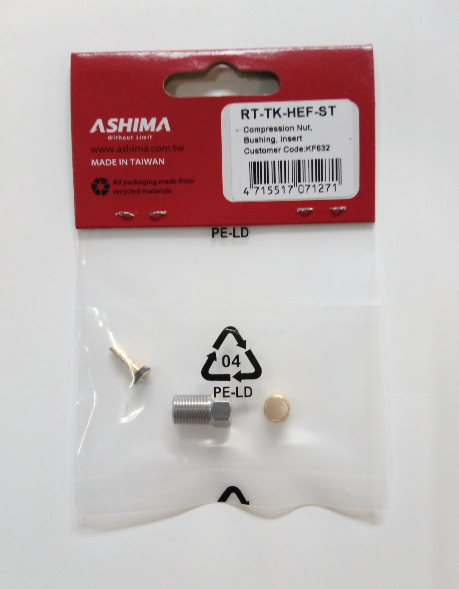 1. Conector Ashima RT-TK-HEF-ST
