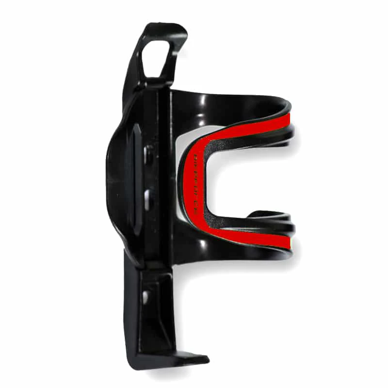 1. Suport Bidon Bicicleta BikeForce Plastic Stanga-Dreapta Rosu