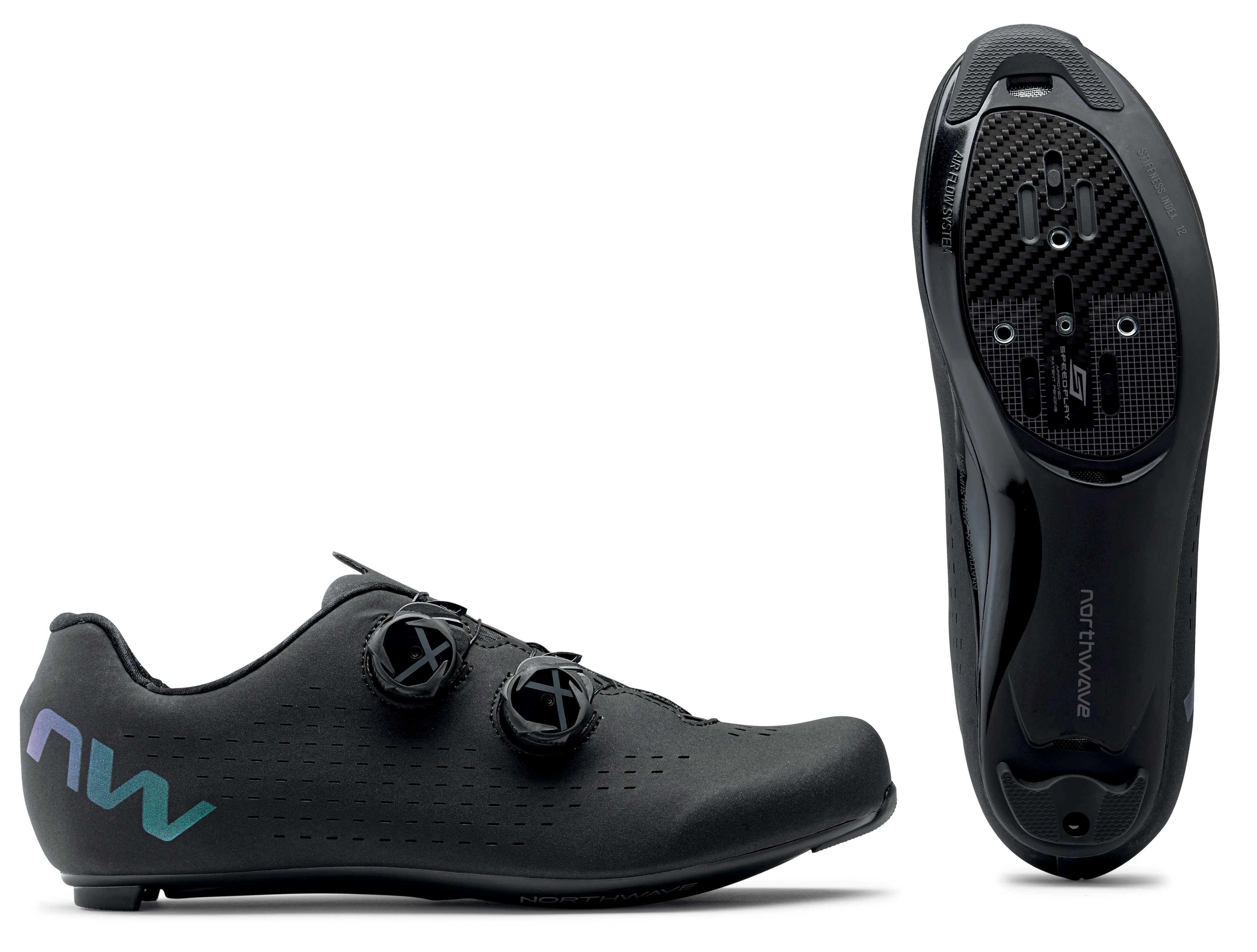 1. Pantofi Northwave Road Revolution 3, 42.5, negru-albastru