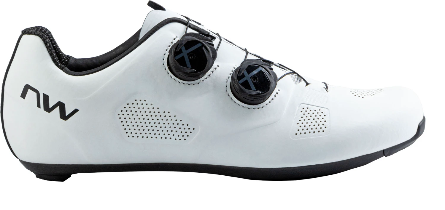 1. Pantofi Ciclism Sosea Northwave Road Revolution Light Alb 44,5