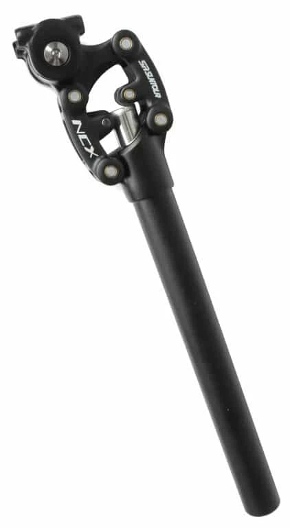 1. Tija Sa cu Suspensie SR Suntour NCXc SP12 Aluminiu 27.2mm 400 mm negru