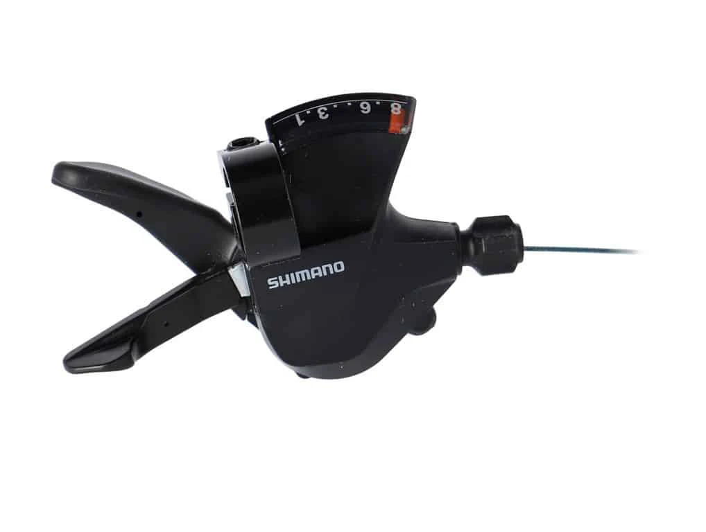 1. Maneta schimbator Shimano Altus SLM315, 8 viteze, 2050mm, negru