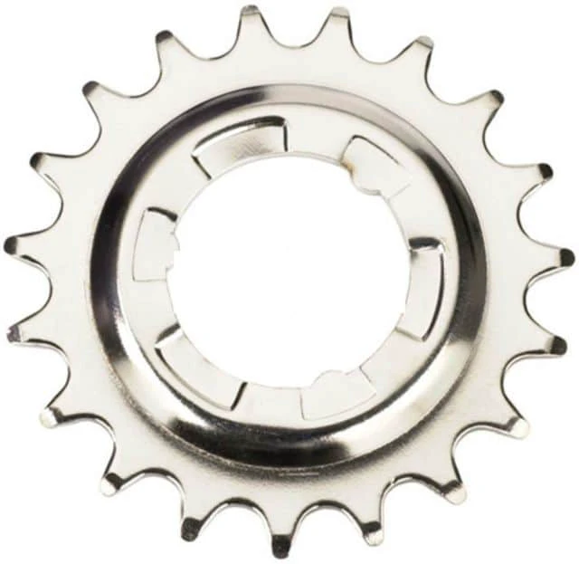 1. Pinion Shimano Nexus 1/2X3/32, 19 dinti, argintiu