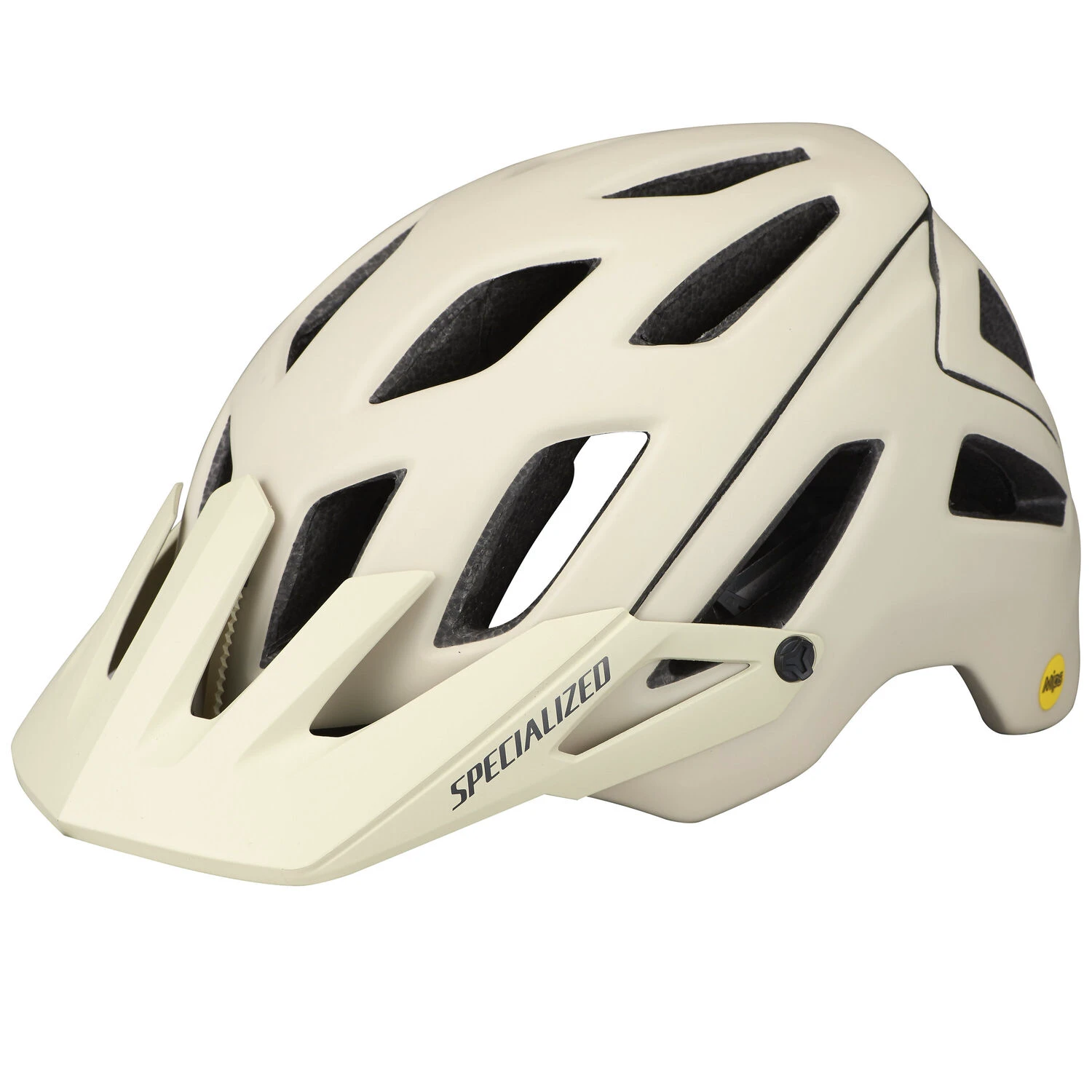 1. Casca Bicicleta Specialized Ambush with ANGi - Satin White Mountains/Gunmetal M