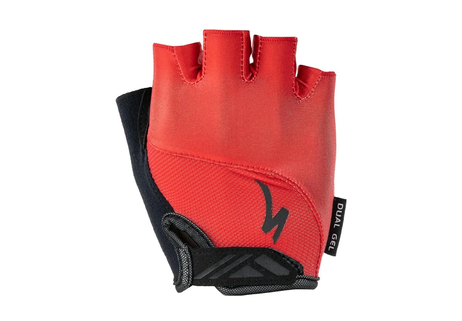 1. Manusi Bicicleta Scurte Specialized Women S Body Geometry Dual-Gel, rosu S